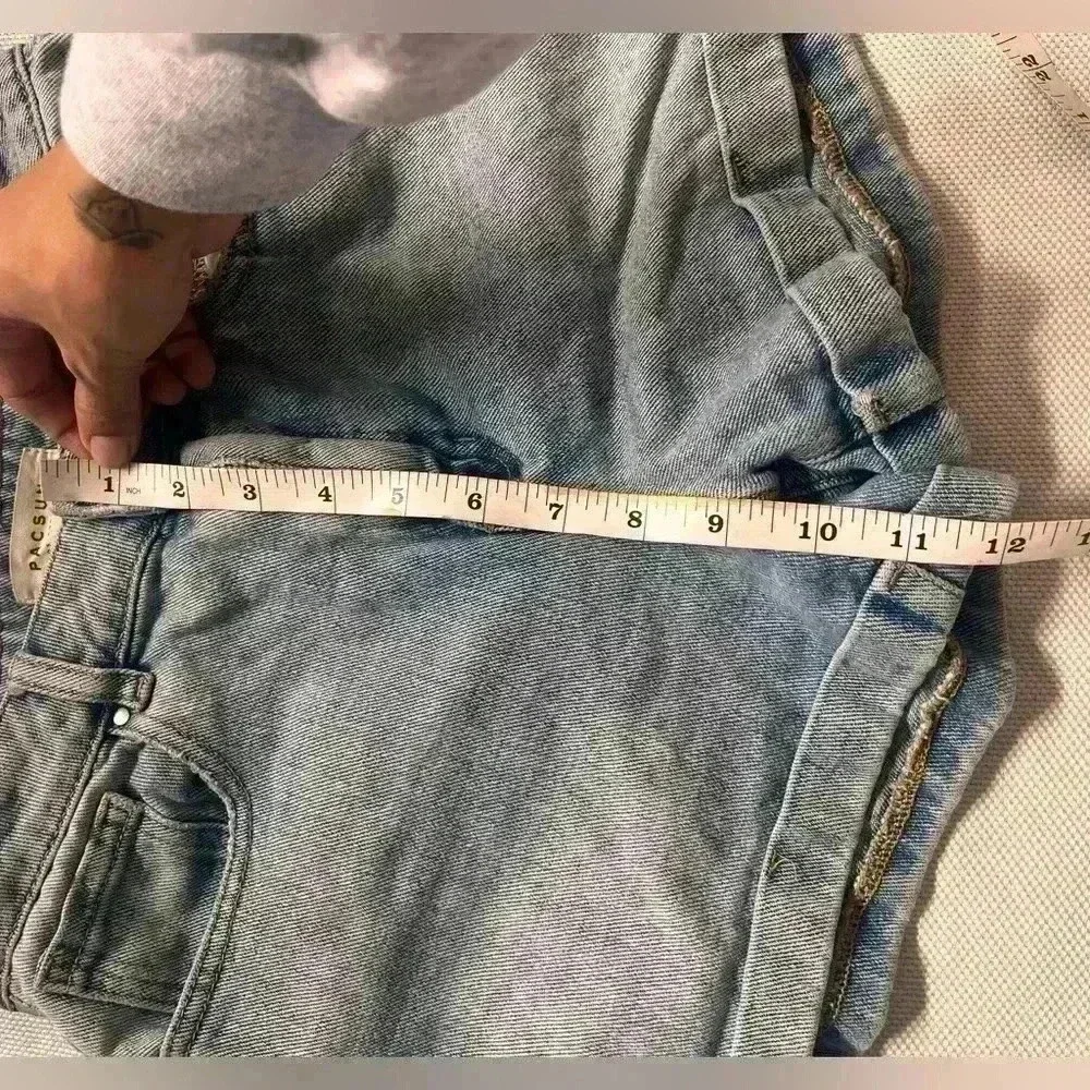 Pacsun light Blue Mom Short - Picture 6 of 7